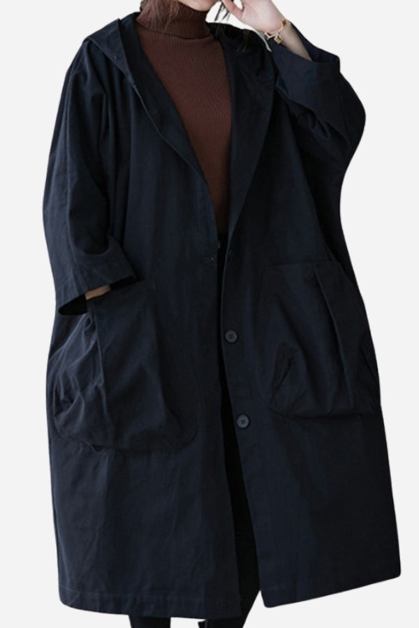 Drune | Übergroße Wasserdichte Windbreaker-Jacke