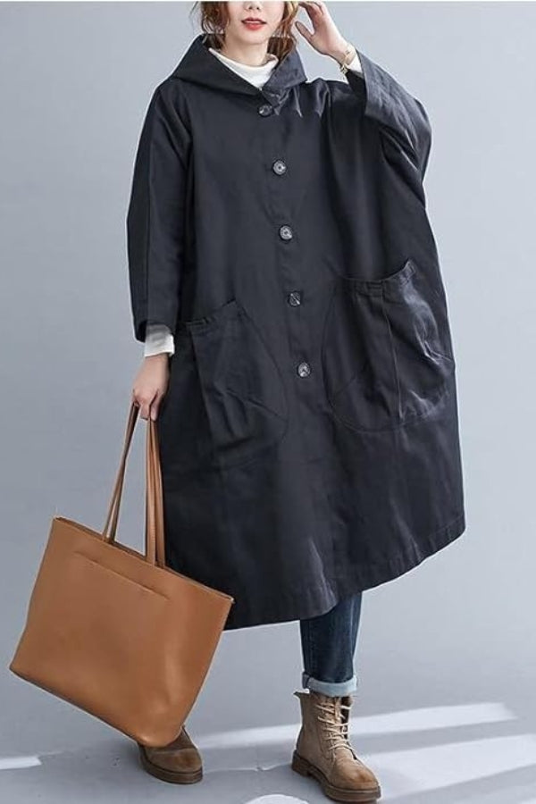 Drune | Übergroße Wasserdichte Windbreaker-Jacke
