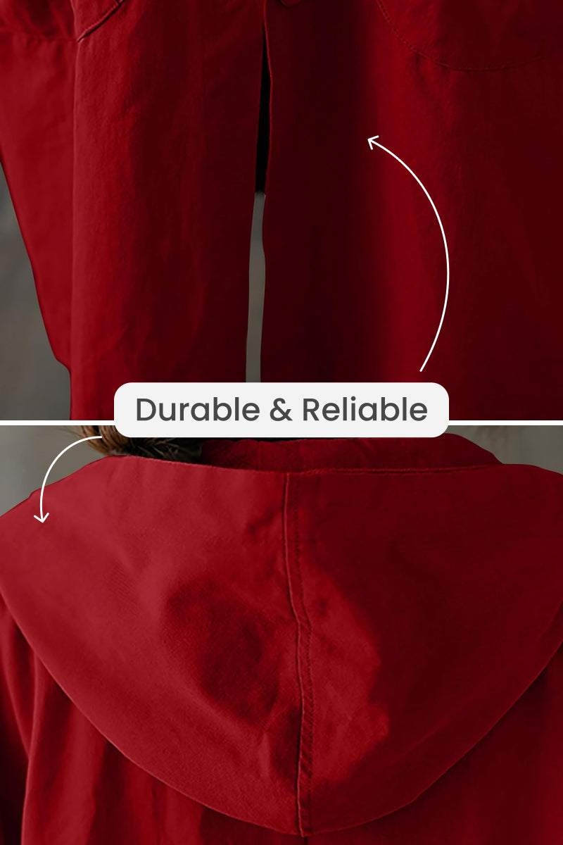 Drune | Übergroße Wasserdichte Windbreaker-Jacke