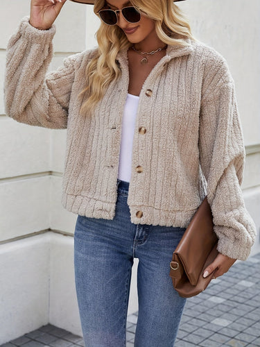 Drune | Weiche Strickjacke mit Knöpfen Polyester Gemütlich und Warm