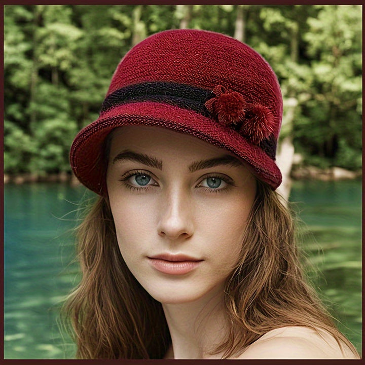 Drune | Schickes Winter Stilvolles Gestricktes Set für Frauen