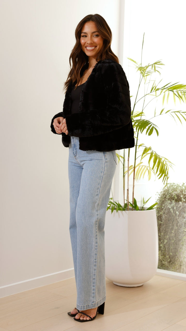 Drune | Luxus Damen Crop Jacke