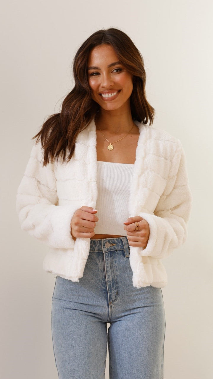 Drune | Luxus Damen Crop Jacke