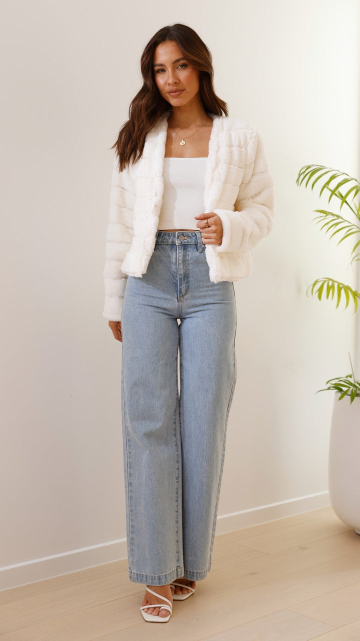Drune | Luxus Damen Crop Jacke