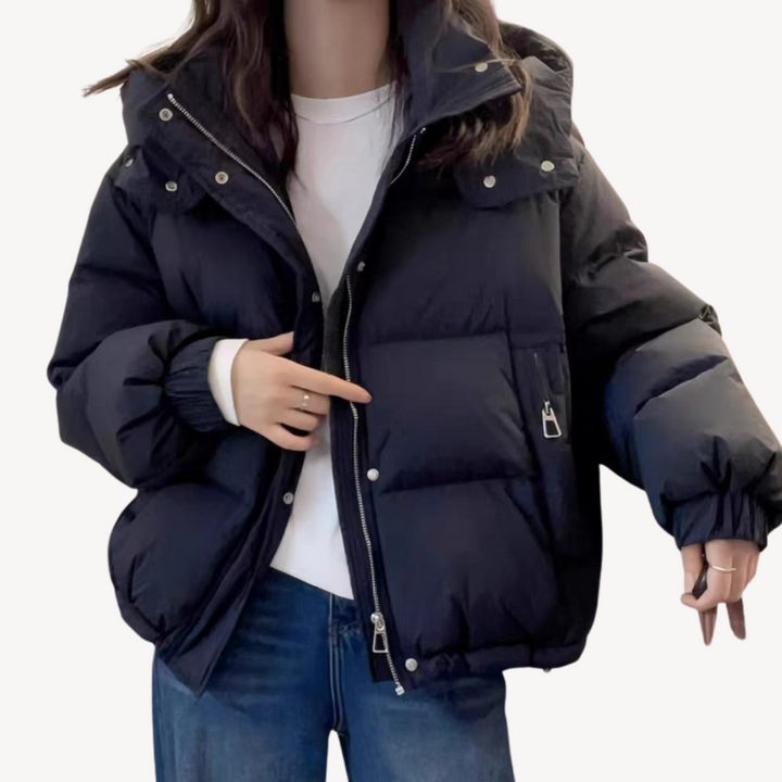 Drune | Pufferjacke mit Kapuze für Damen
