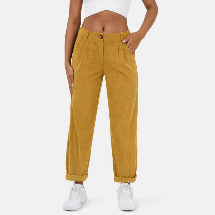 Drune | Bequeme Damen Weite Hose