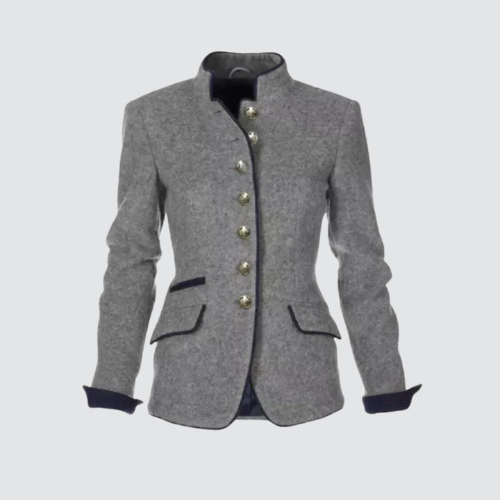Drune | Elegante einfarbige Damenjacke