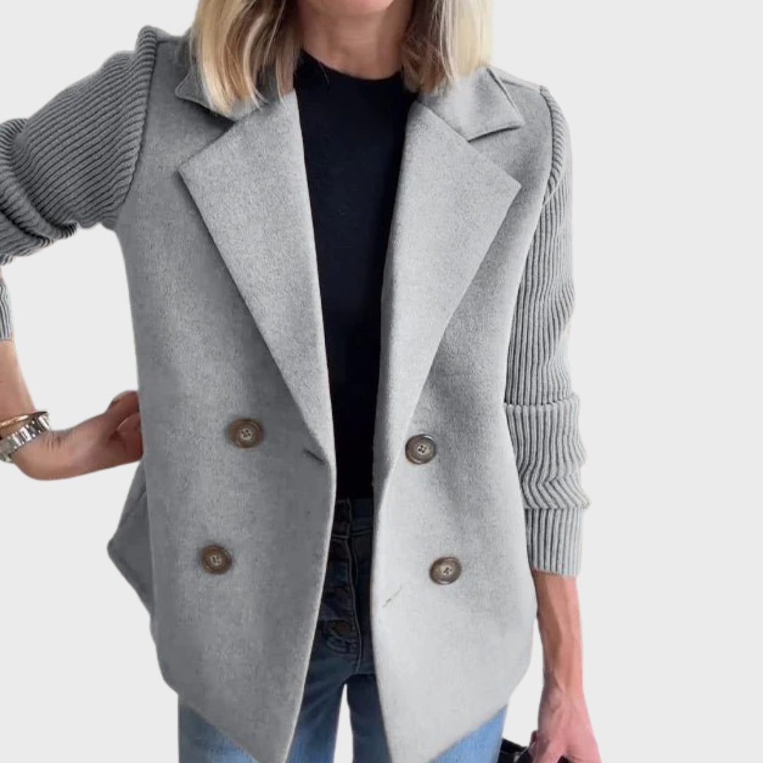 Drune | Eleganter Herbststrickärmel-Blazer