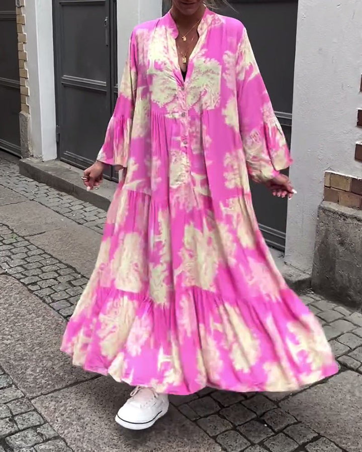 Drune | Lange Elegante Fließkleid