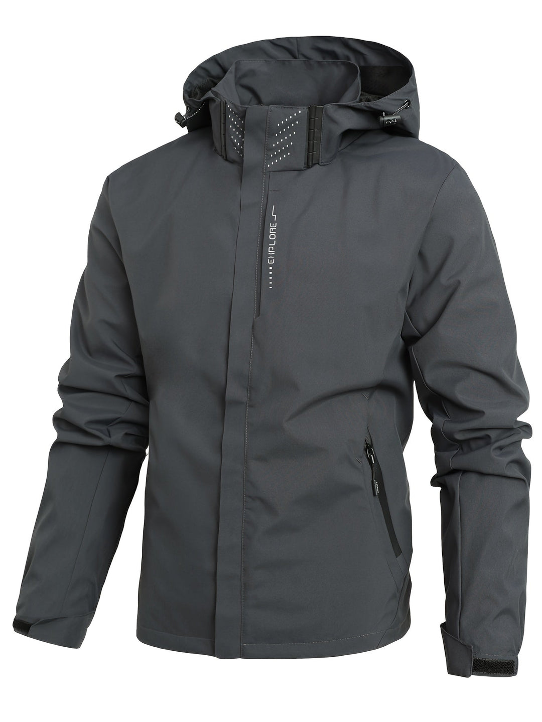 Drune | Herren Stylischer Kapuzenwindbreaker - Bequeme Outdoorbekleidung