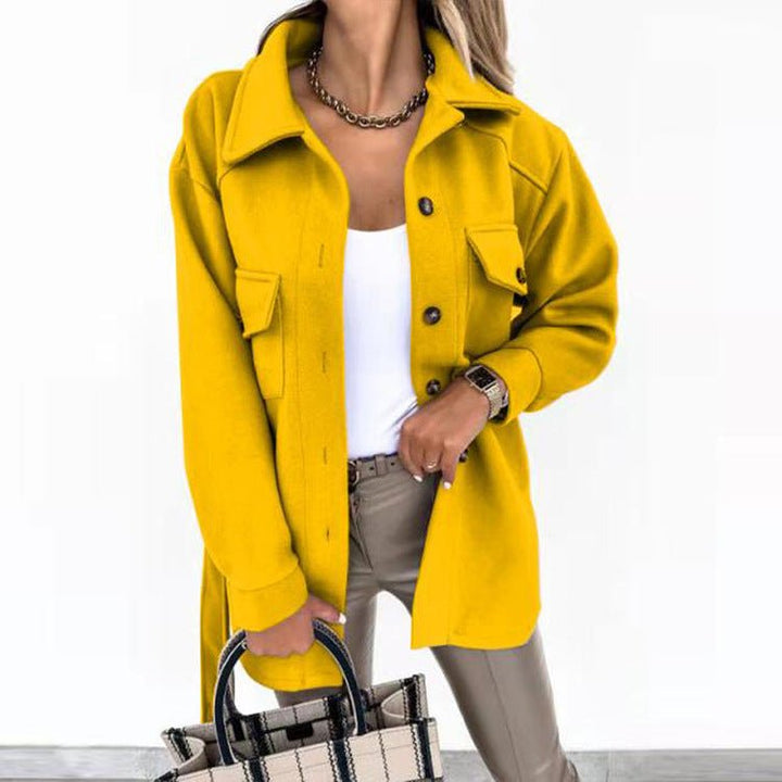 Drune | Shacket - Trendy Schicht-Stück - Weiche Baumwollmischung - Lässige Alltagskleidung