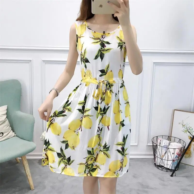 Drune | Chic Floral Kleid Eleganz