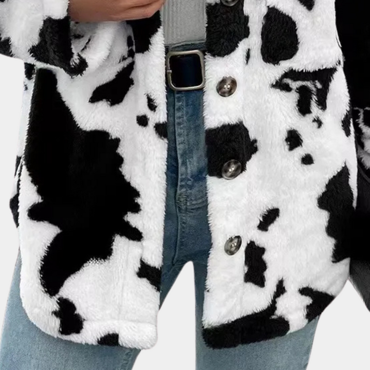 Drune | Plüsch Winterjacke für Frauen