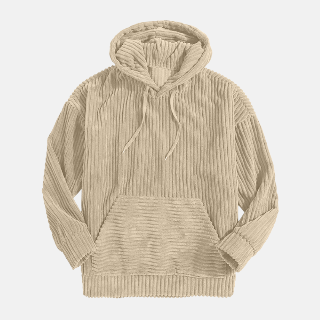 Drune | Klassiker Hoodie aus Cordmaterial für Männer