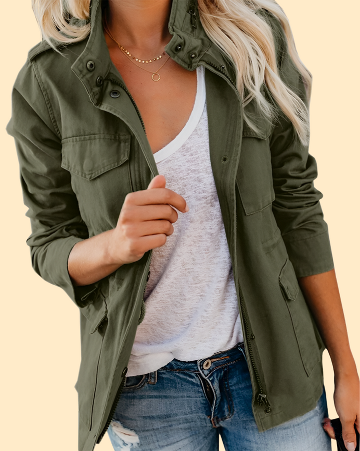 Drune | Weiche Denimjacke für Damen