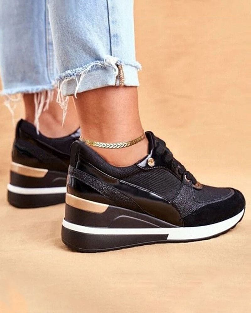 Drune | Plattform Sneakers Mit Pailletten