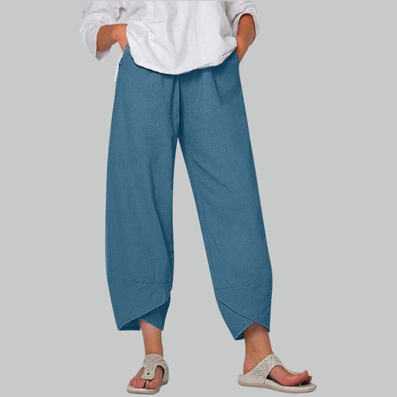 Drune | Damenhose Leichte Baumwoll Und Leinen Damen Sommer Komfort