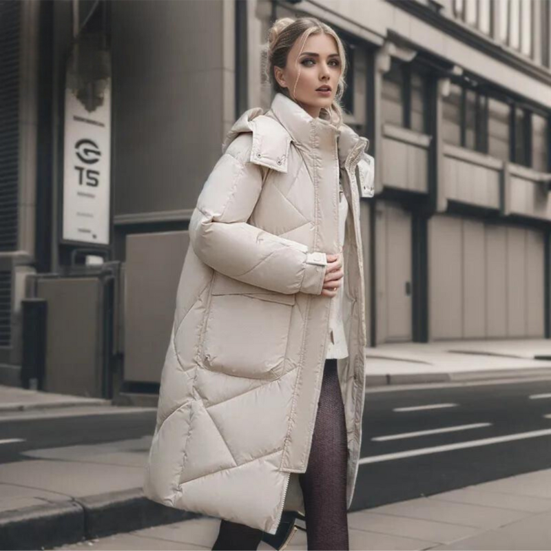 Drune | Lange Jacke Für Frauen Winter Warm