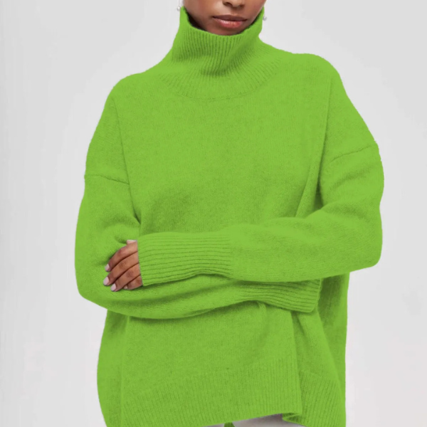 Drune | Rollkragenpullover für Damen - Lässige Passform - Winter