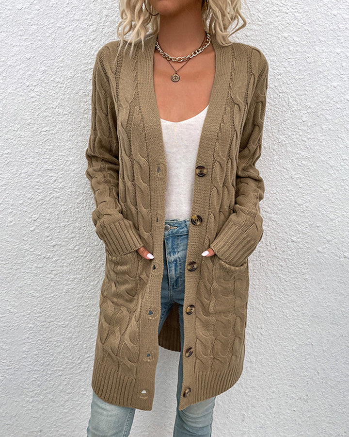 Drune | Langärmelige Strickjacke