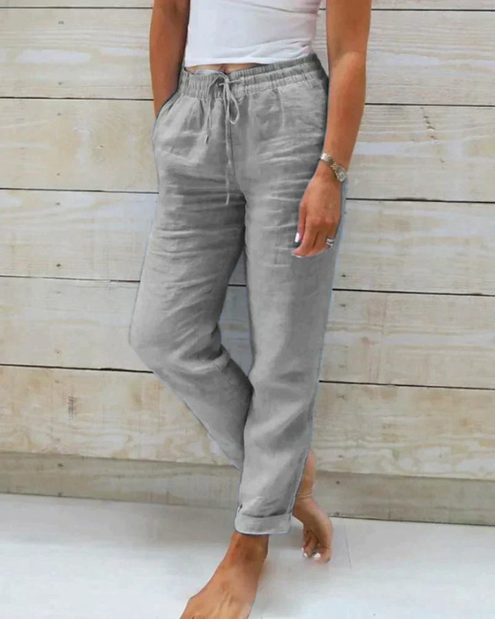 Drune | Stilvolle Leinen Damenhose