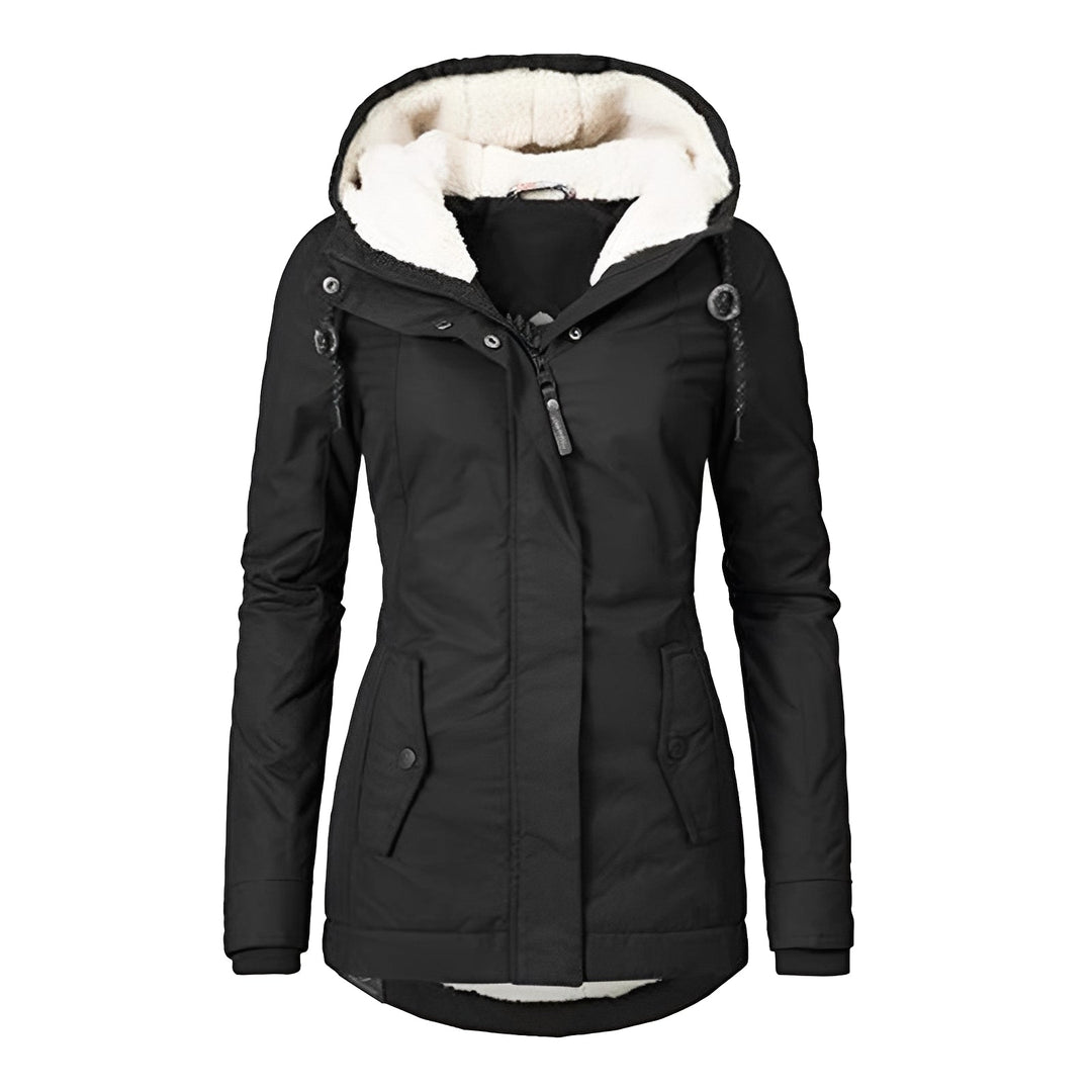 Drune | Bequeme Sherpa-Fleecejacke für Damen
