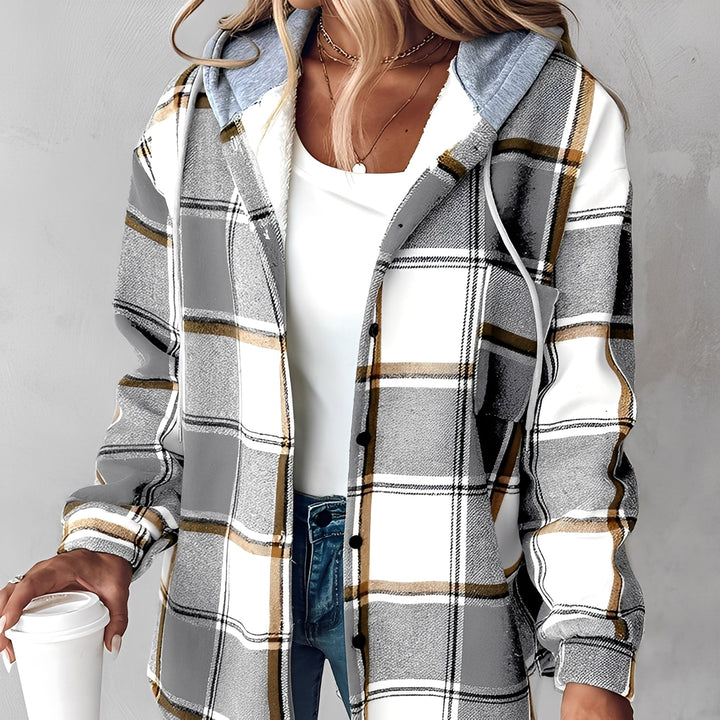 Drune | Bequeme, warme Damen-Hoodie-Jacke