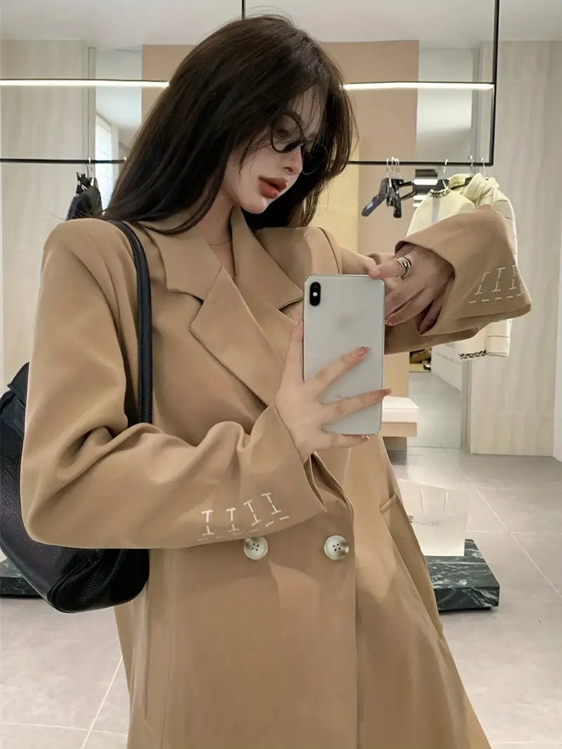 Drune | Trenchcoat Klassisch Zeitlos Stil Ideal für den Winter