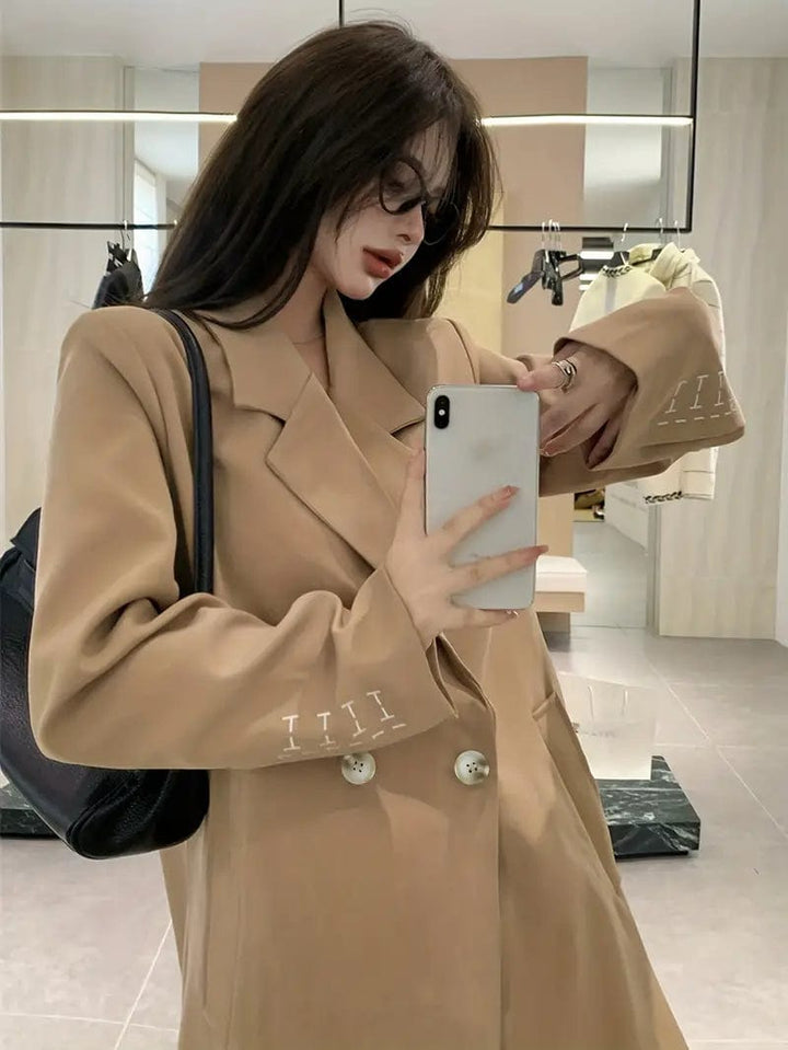 Drune | Trenchcoat Klassisch Zeitlos Stil Ideal für den Winter