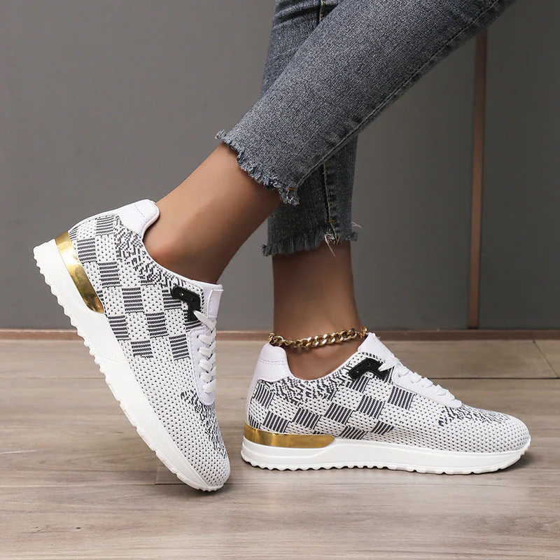 Drune | Damen Sneaker Bequeme Laufschuhe Mit Rutschfester Sohle Und Modernem Design