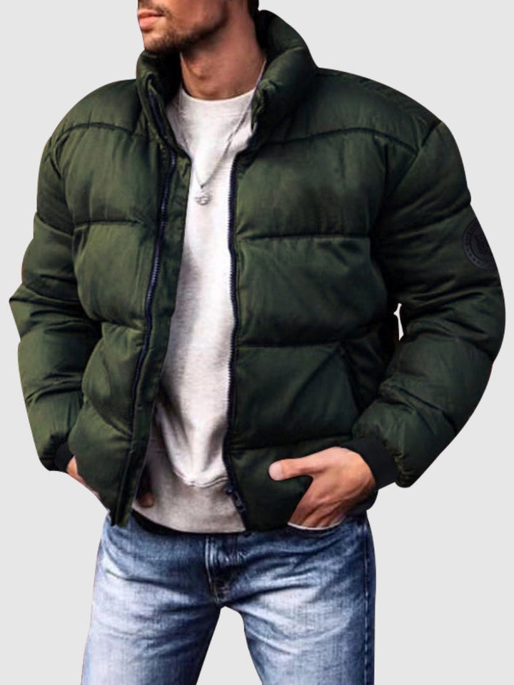 Drune | Winterjacke Für Männer Polyester Warm und Komfortabel