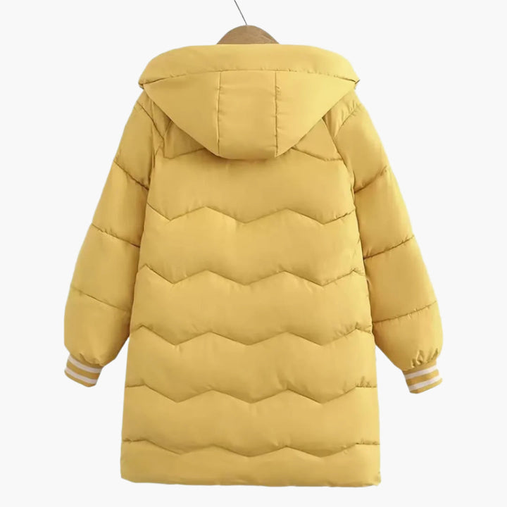 Drune | Warme Pufferjacke mit Kapuze für Damen