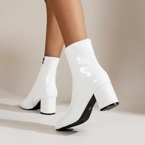 Drune | Bequeme Damen Stiefeletten mit Absatz
