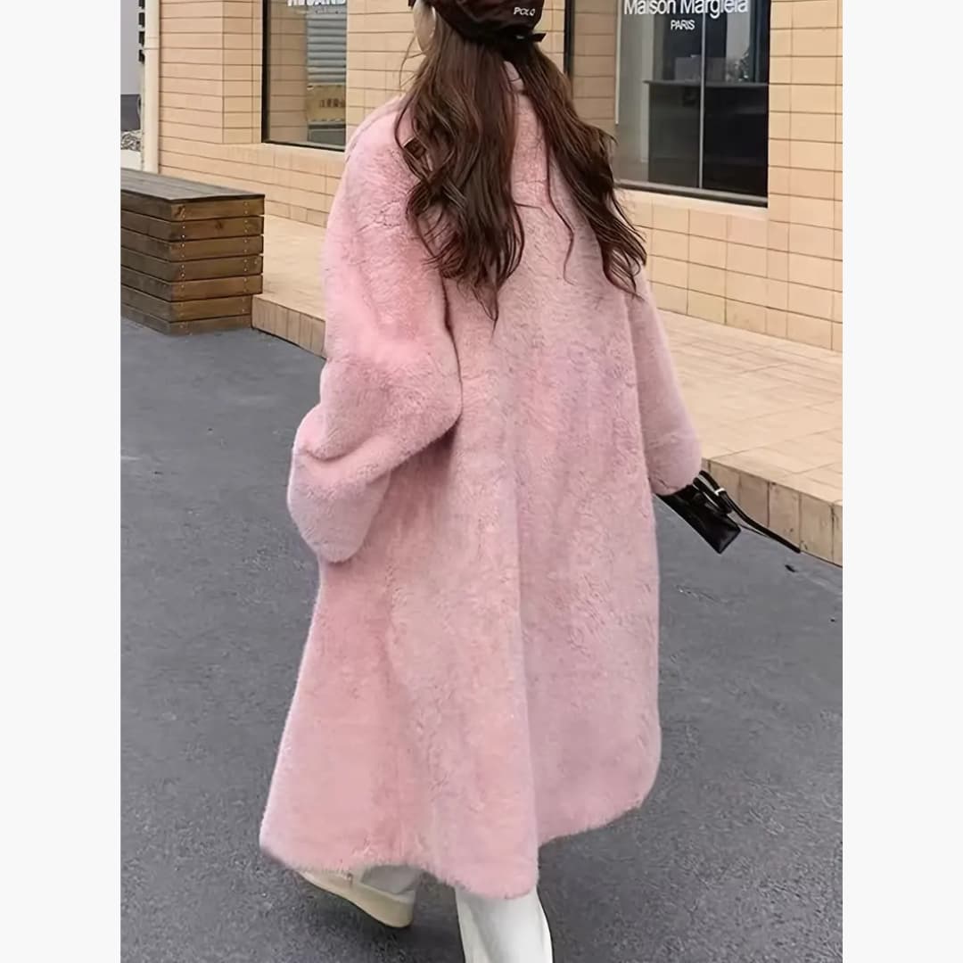 Drune | Stilvoller Wintermantel mit Knopfdetails für Damen