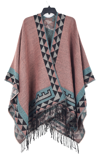 Drune | Gestrickter Poncho - Stilvoll & Warm