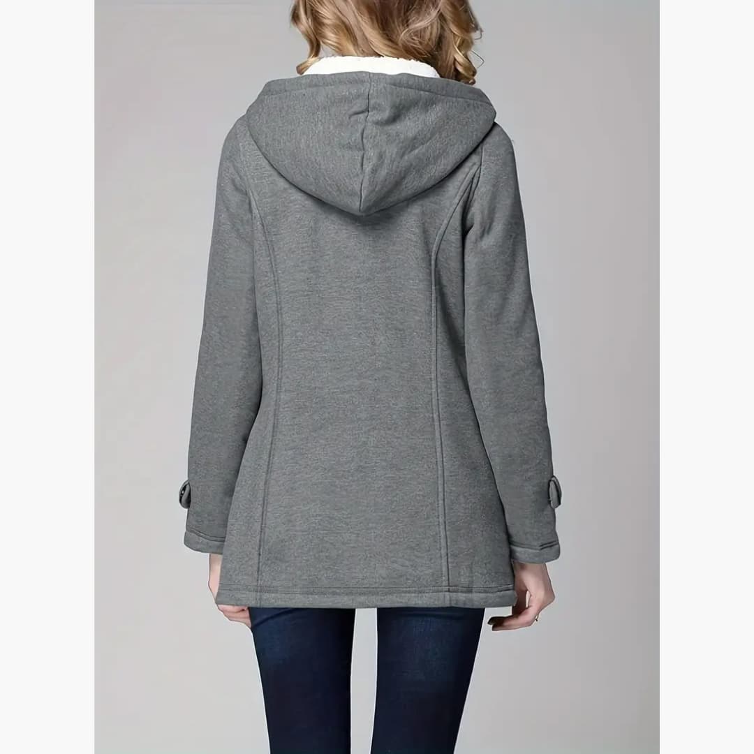 Drune | Stilvolle Graue Winterjacke Für Damen