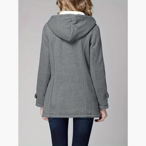 Drune | Stilvolle Graue Winterjacke Für Damen