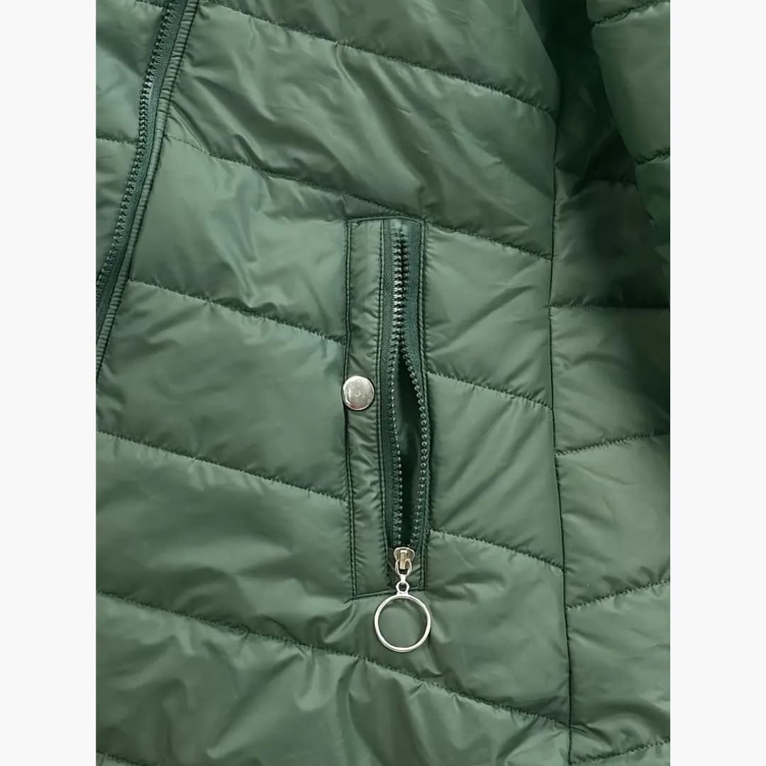 Drune | Karierter Teddy Wintermantel für Damen