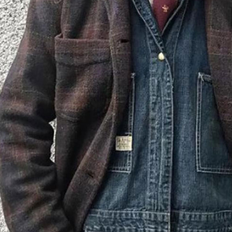 Drune | Stylische Revers Lose Jacke
