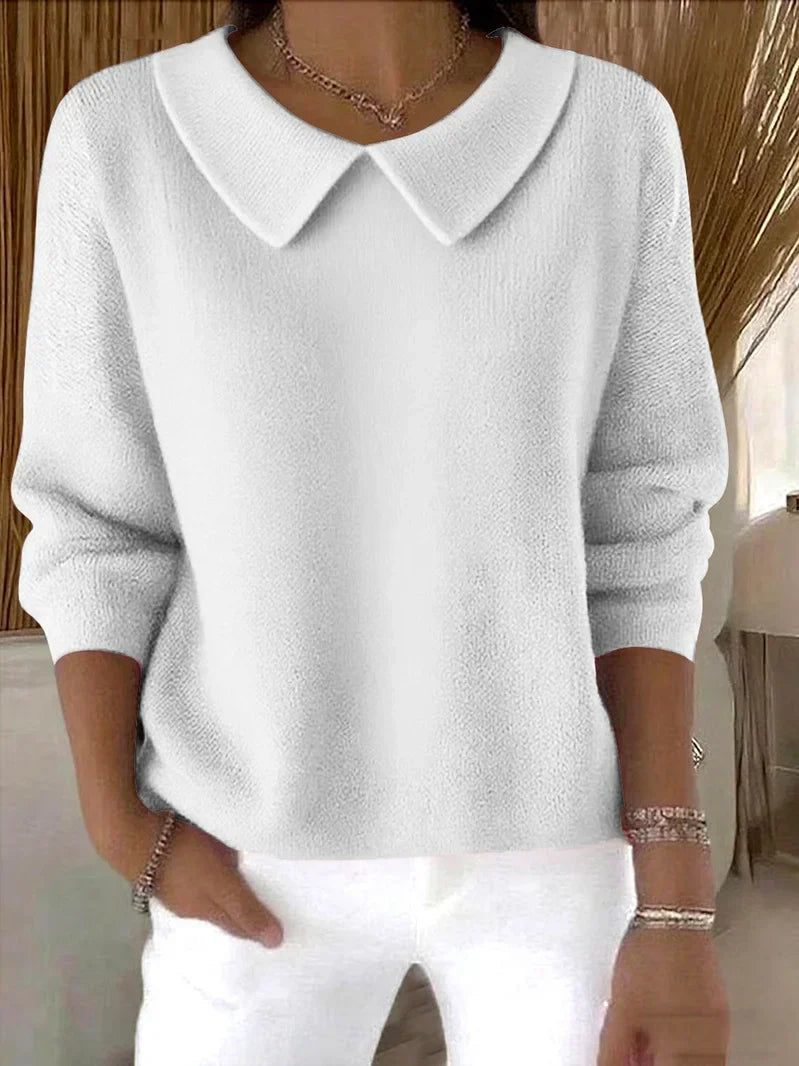 Drune | Kragenstrick Damenpullover