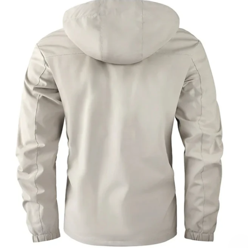 Drune | Herren Winterjacke mit verstellbarer Kapuze und Taschen-Detail-Design