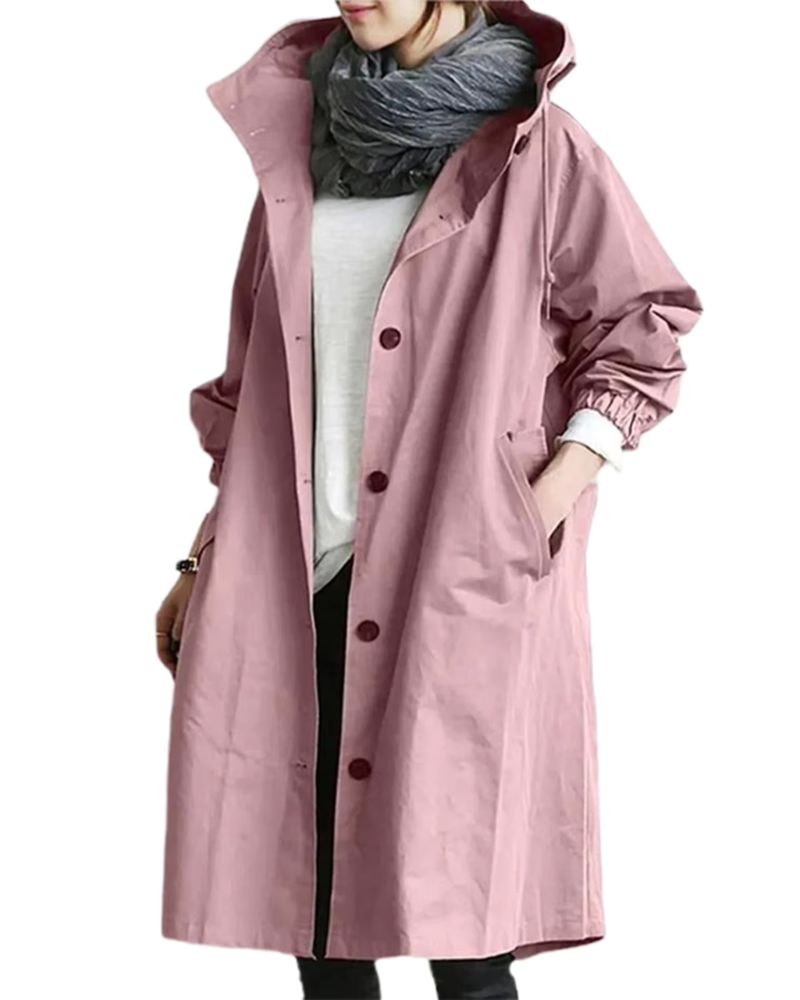Drune | Eleganter und Wasserabweisender Trenchcoat