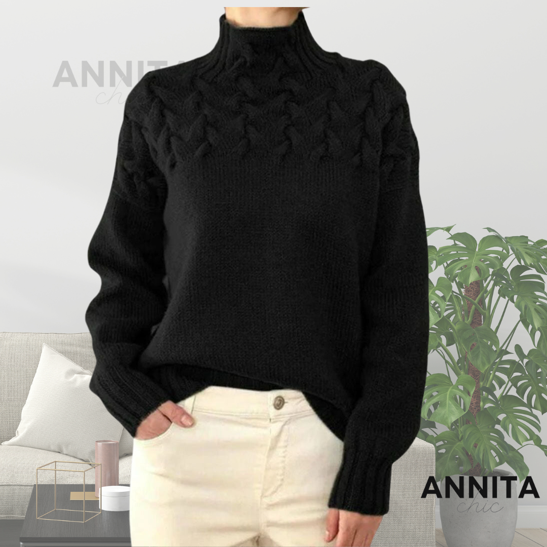 Drune | Baumwoll Rollkragenpullover Für Damen - Perfekt für lässige Tage