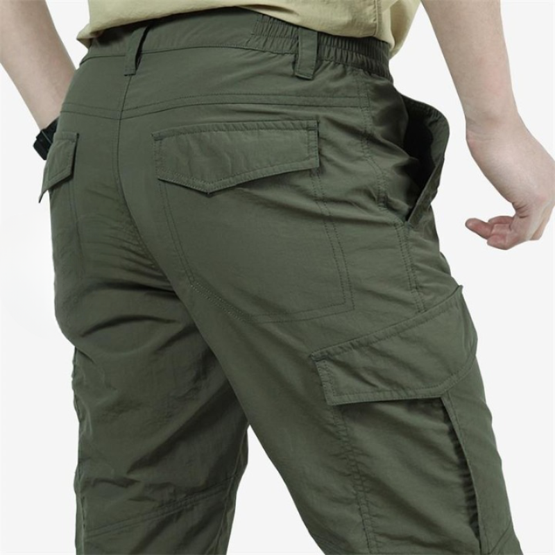 Drune | Funktionale und Stilvolle Herren Cargo Hose mit Praktischen Klappen Taschen