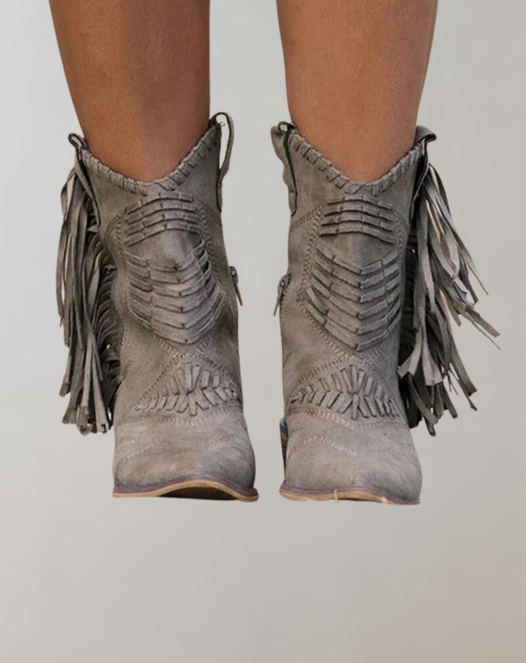 Drune | Western Cowgirl Fransenstiefel