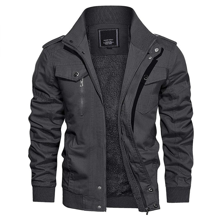 Drune |  Trendige Bomberjacke mit Weichem Innenfutter für Herren - Perfekt für Alltag