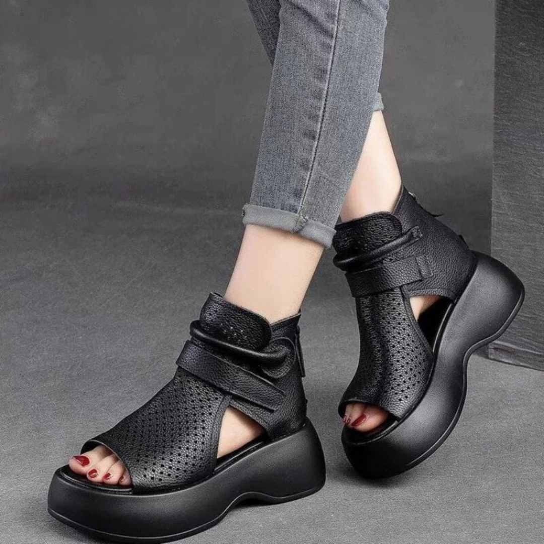 Drune | Ledersandalen Für Orthopädische Bedürfnisse