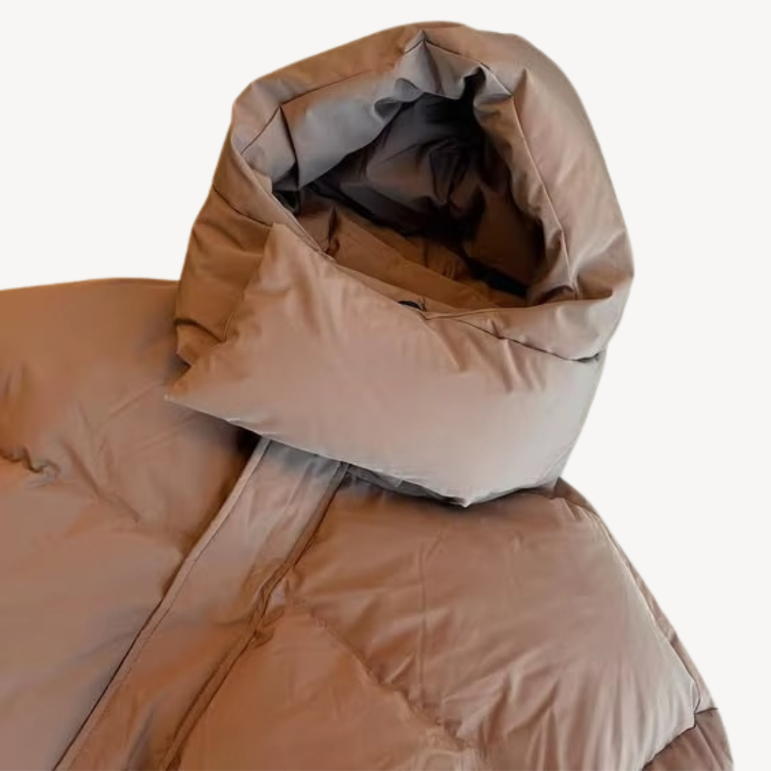 Drune | Damen Hoodie Pufferjacke