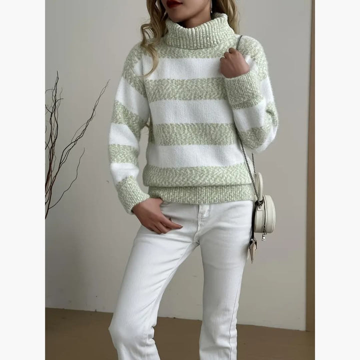 Drune | Stilvolle Pullover mit Stehkragen für Damen