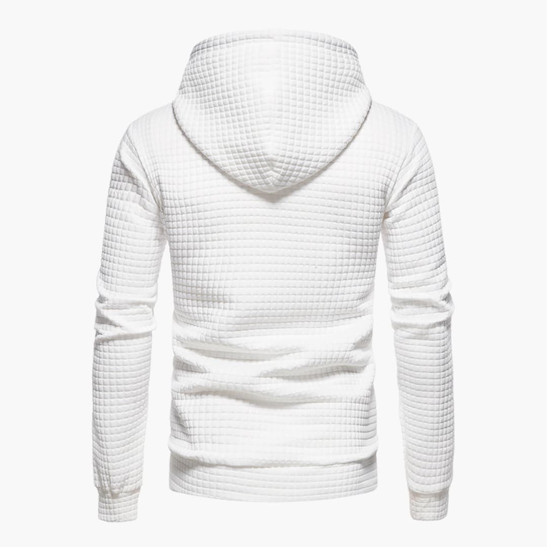 Drune | Kapuzenpullover Kariert - Moderner Freizeit-Hoodie für Alltag und Sport